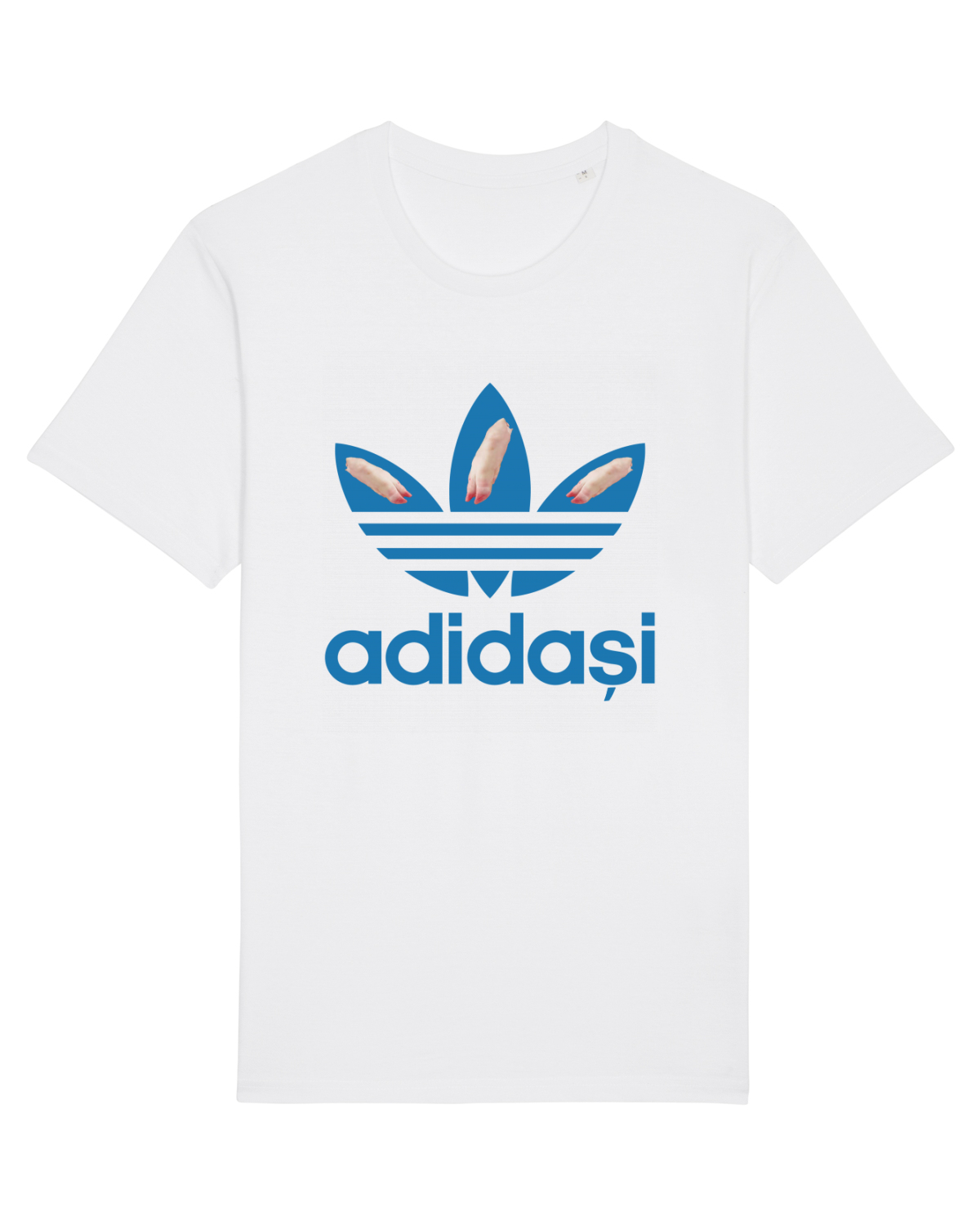 Tricou mânecă scurtă Unisex Rocker White