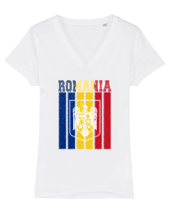 ROMANIA Grunge White