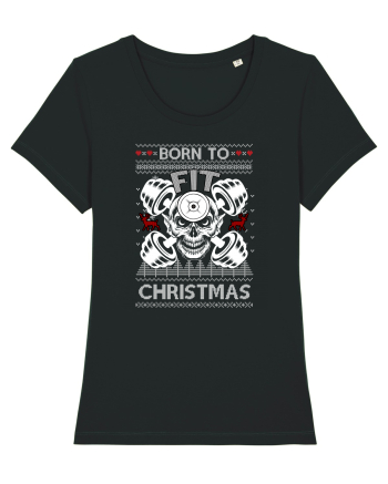 Born To Fit Christmas Black