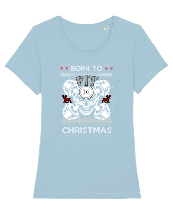 Born To Fit Christmas Sky Blue