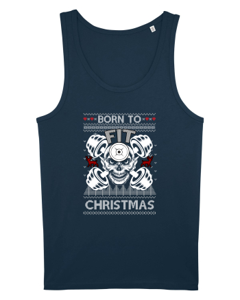 Born To Fit Christmas Navy
