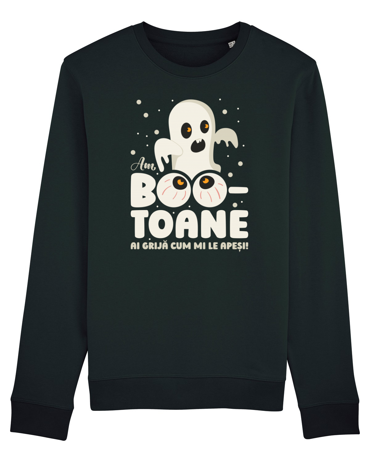 Bluză mânecă lungă Unisex Rise Black