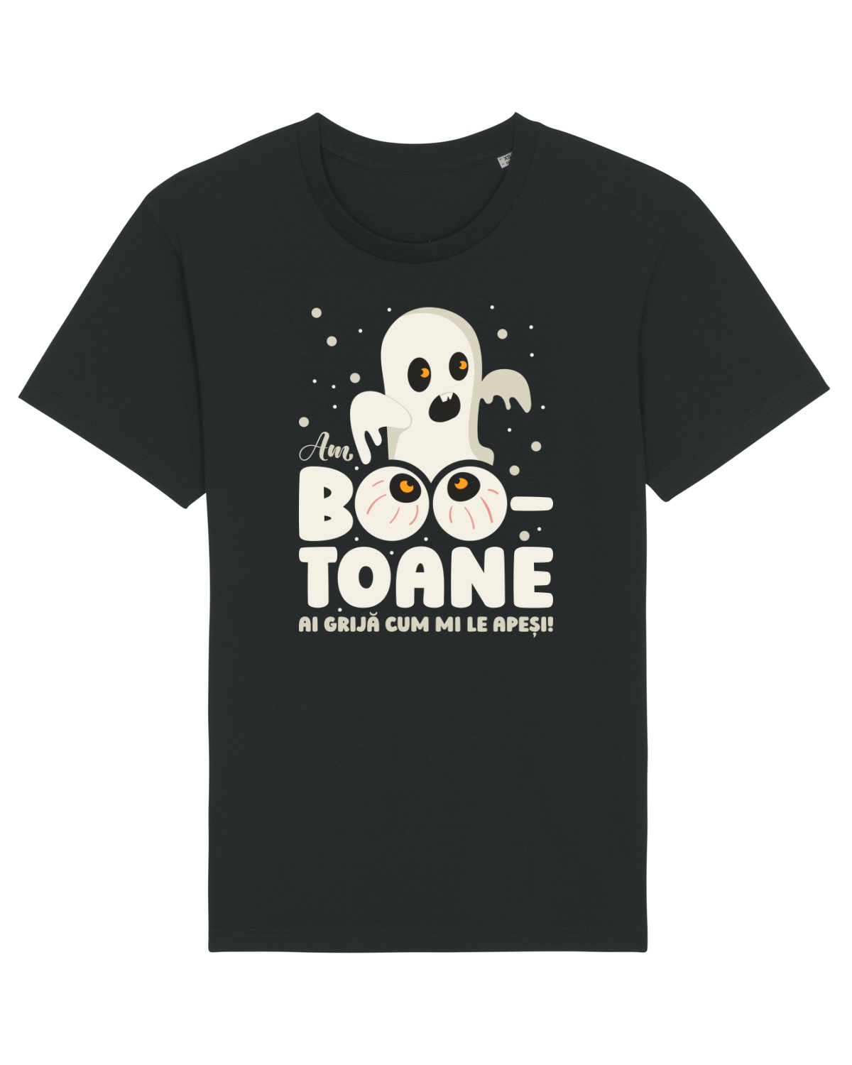 Tricou mânecă scurtă Unisex Rocker Black