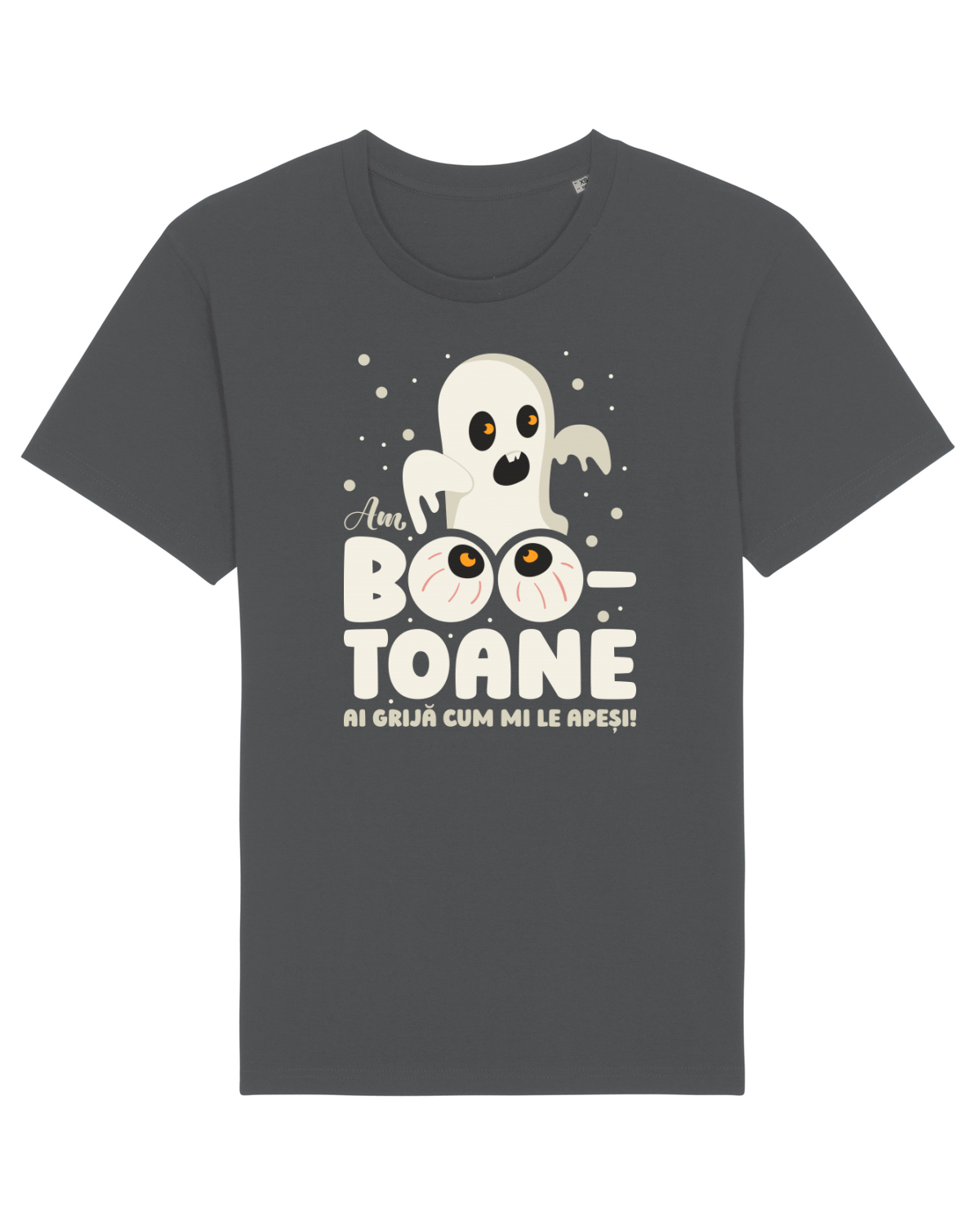 Tricou mânecă scurtă Unisex Rocker Anthracite