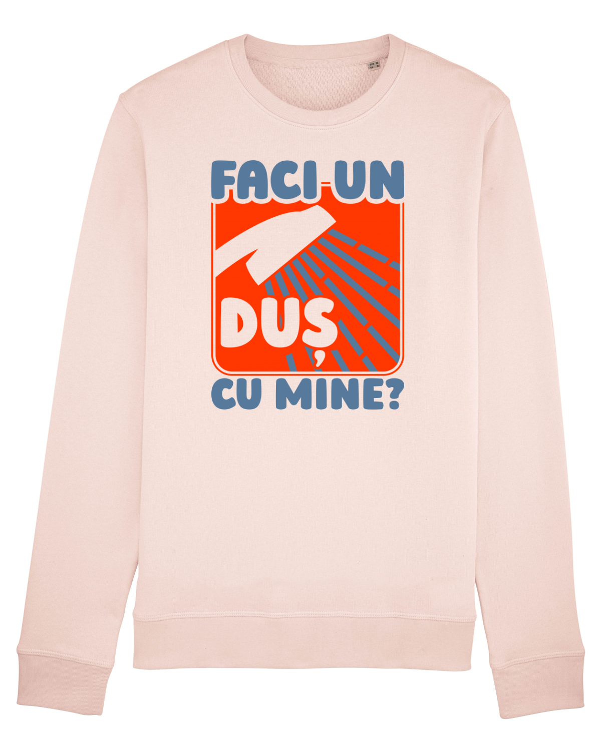 Bluză mânecă lungă Unisex Rise Candy Pink