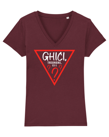 Ghici, triunghi, ce e? Burgundy