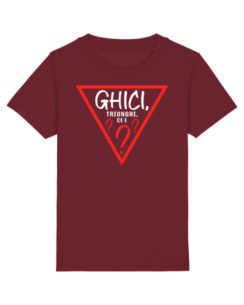 Ghici, triunghi, ce e? Burgundy