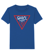 Ghici, triunghi, ce e? Tricou mânecă scurtă  Copii Mini Creator