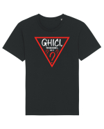 Ghici, triunghi, ce e? Tricou mânecă scurtă Unisex Rocker