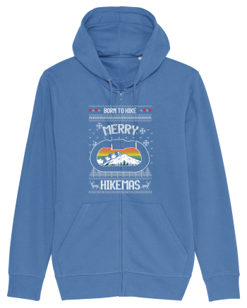 Born To Hike  Merry Hikemas Bright Blue