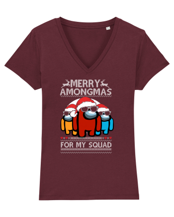 Merry Amongmas For My Squad Burgundy