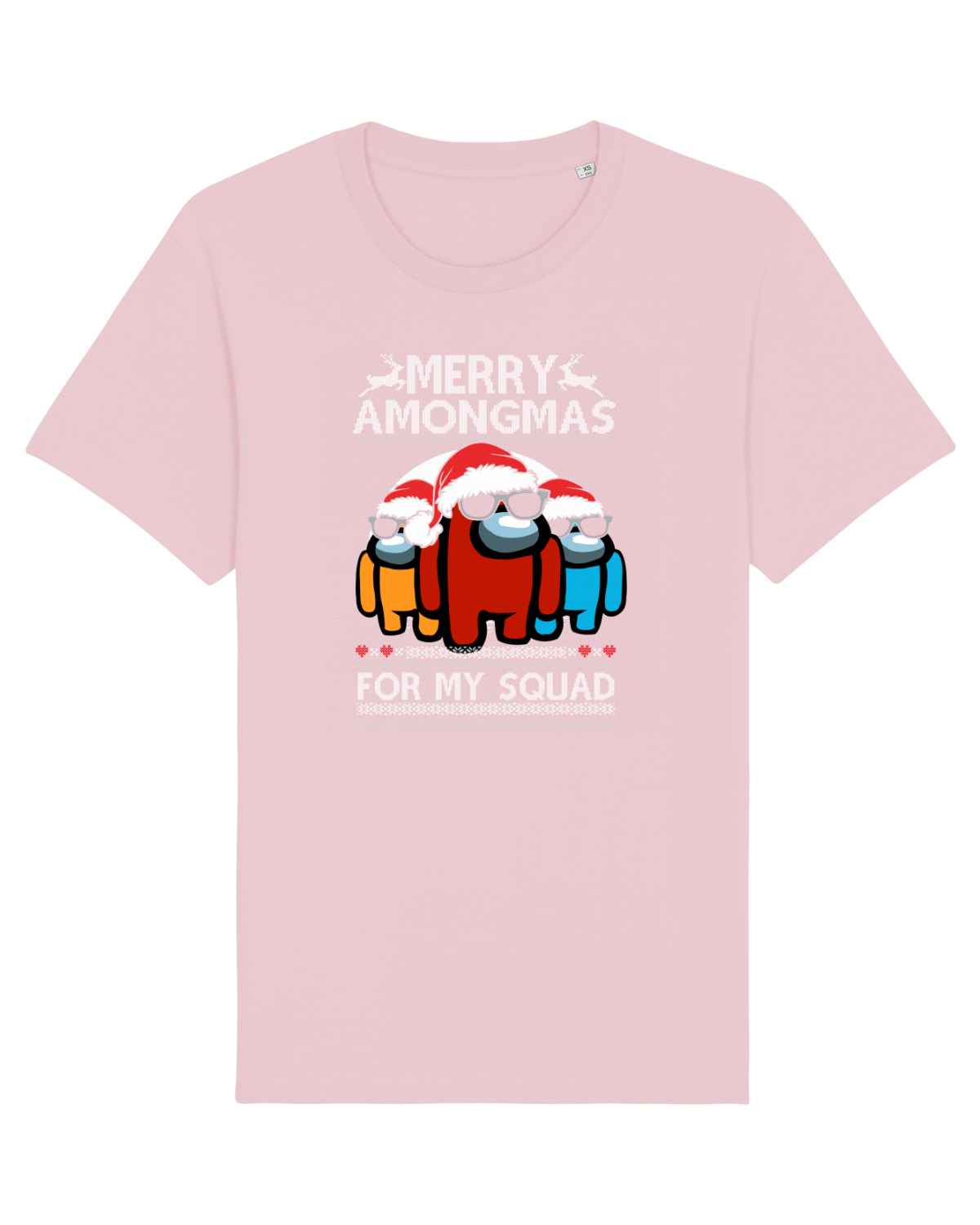 Tricou mânecă scurtă Unisex Rocker Cotton Pink