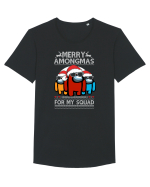 Merry Amongmas For My Squad Tricou mânecă scurtă guler larg Bărbat Skater