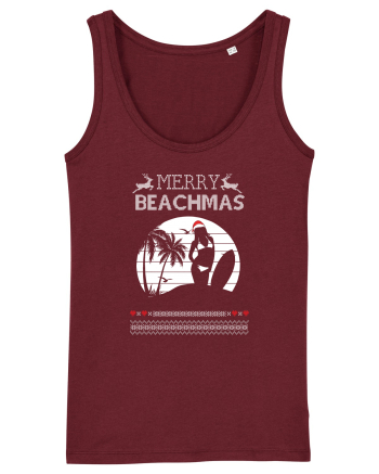 Merry Beachmas Burgundy