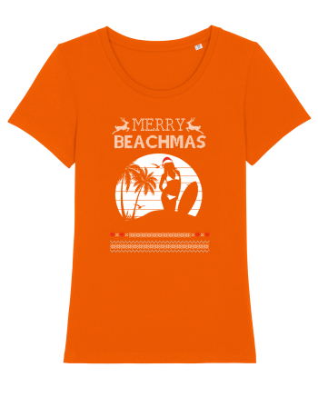 Merry Beachmas Bright Orange