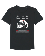 Merry Beachmas Tricou mânecă scurtă guler larg Bărbat Skater