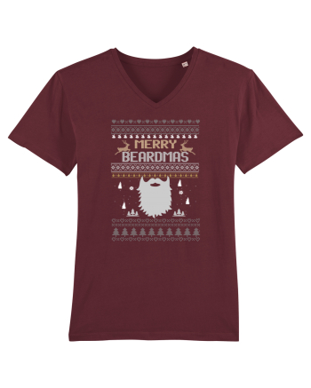 Merry Beardmas Burgundy
