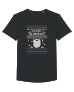 Merry Beardmas Tricou mânecă scurtă guler larg Bărbat Skater
