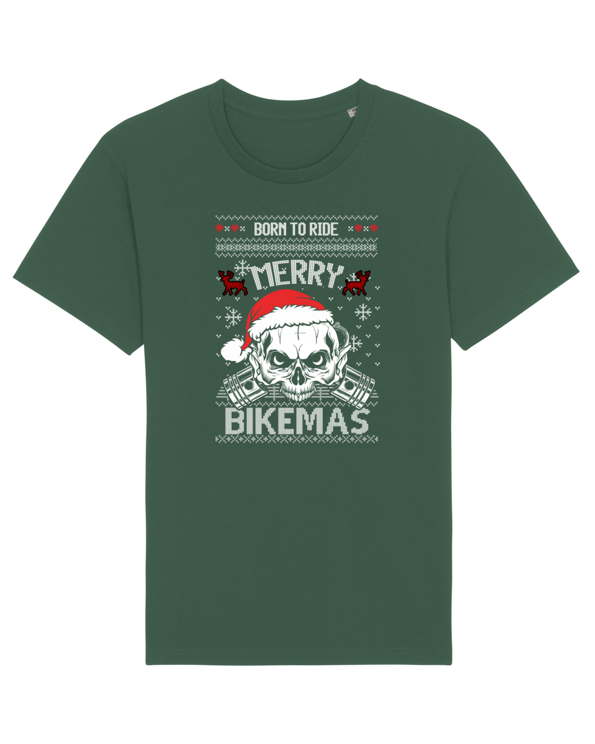 Tricou mânecă scurtă Unisex Rocker Bottle Green