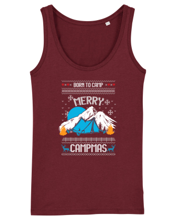 Merry Campmas Born To Camp Burgundy