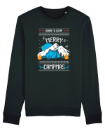 Merry Campmas Born To Camp Bluză mânecă lungă Unisex Rise