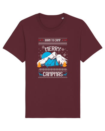 Merry Campmas Born To Camp Burgundy