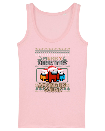 Merry Christmas Among Us Squad Cotton Pink