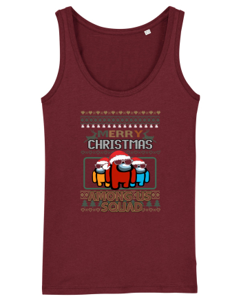 Merry Christmas Among Us Squad Burgundy