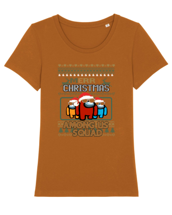 Merry Christmas Among Us Squad Roasted Orange