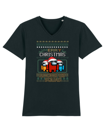 Merry Christmas Among Us Squad Black