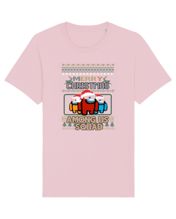 Merry Christmas Among Us Squad Cotton Pink