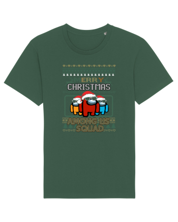 Merry Christmas Among Us Squad Bottle Green