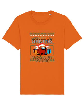 Merry Christmas Among Us Squad Bright Orange