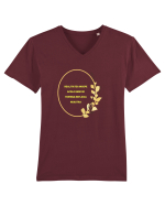 OGLINDA Tricou mânecă scurtă guler V Bărbat Presenter
