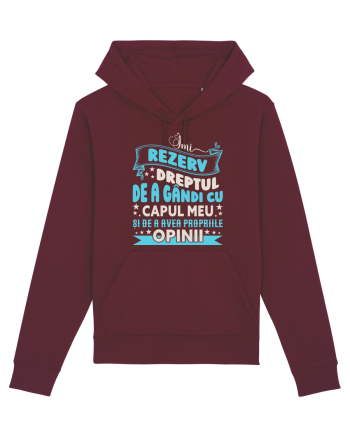 Mă duce capul Burgundy