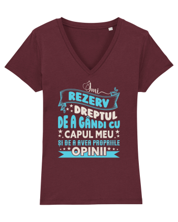 Mă duce capul Burgundy