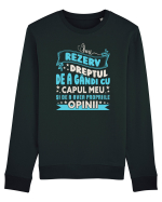 Mă duce capul Bluză mânecă lungă Unisex Rise
