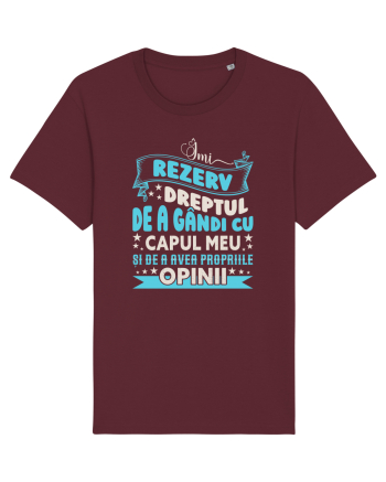 Mă duce capul Burgundy