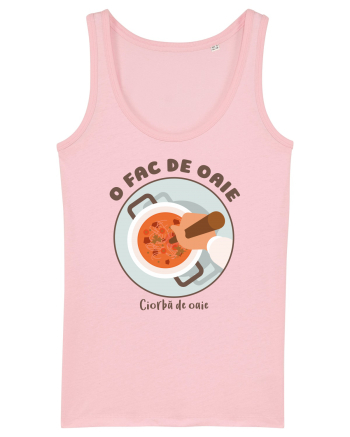 O fac de oaie - ciorbă de oaie Cotton Pink