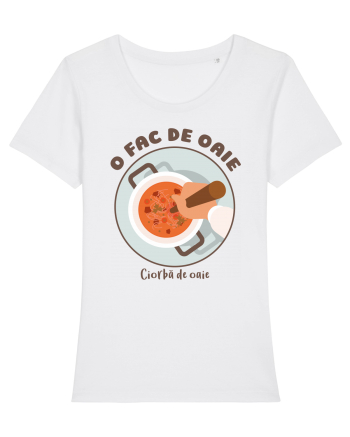 O fac de oaie - ciorbă de oaie White