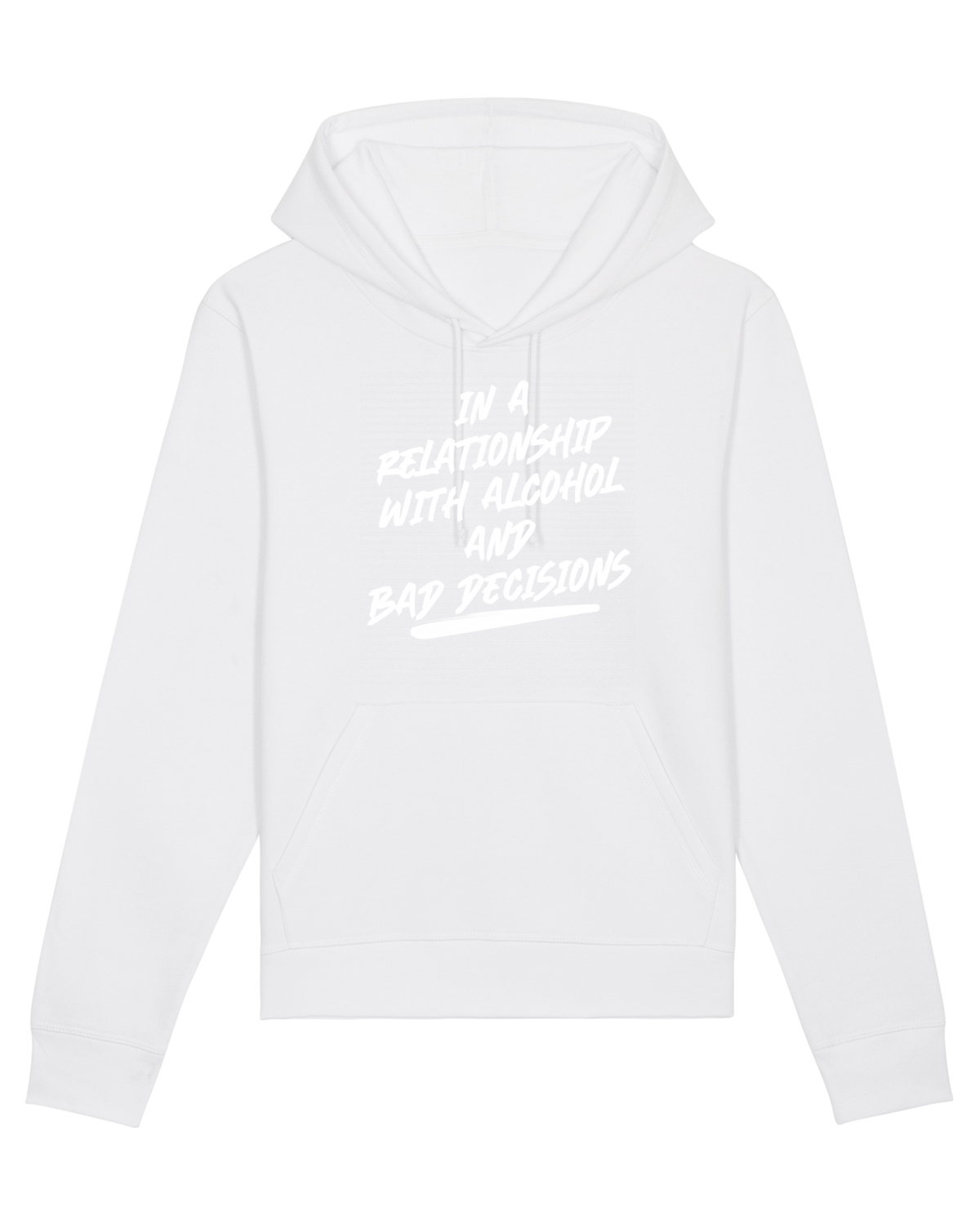 Hanorac Unisex Drummer White