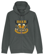 Beer Season Hanorac cu fermoar Unisex Connector