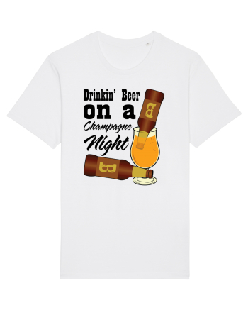 Drinkin' Beer On A Chapagne Night White