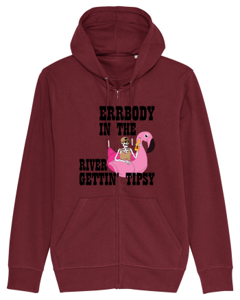Errbody In The River Gettin' Tipsy Burgundy