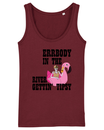 Errbody In The River Gettin' Tipsy Burgundy