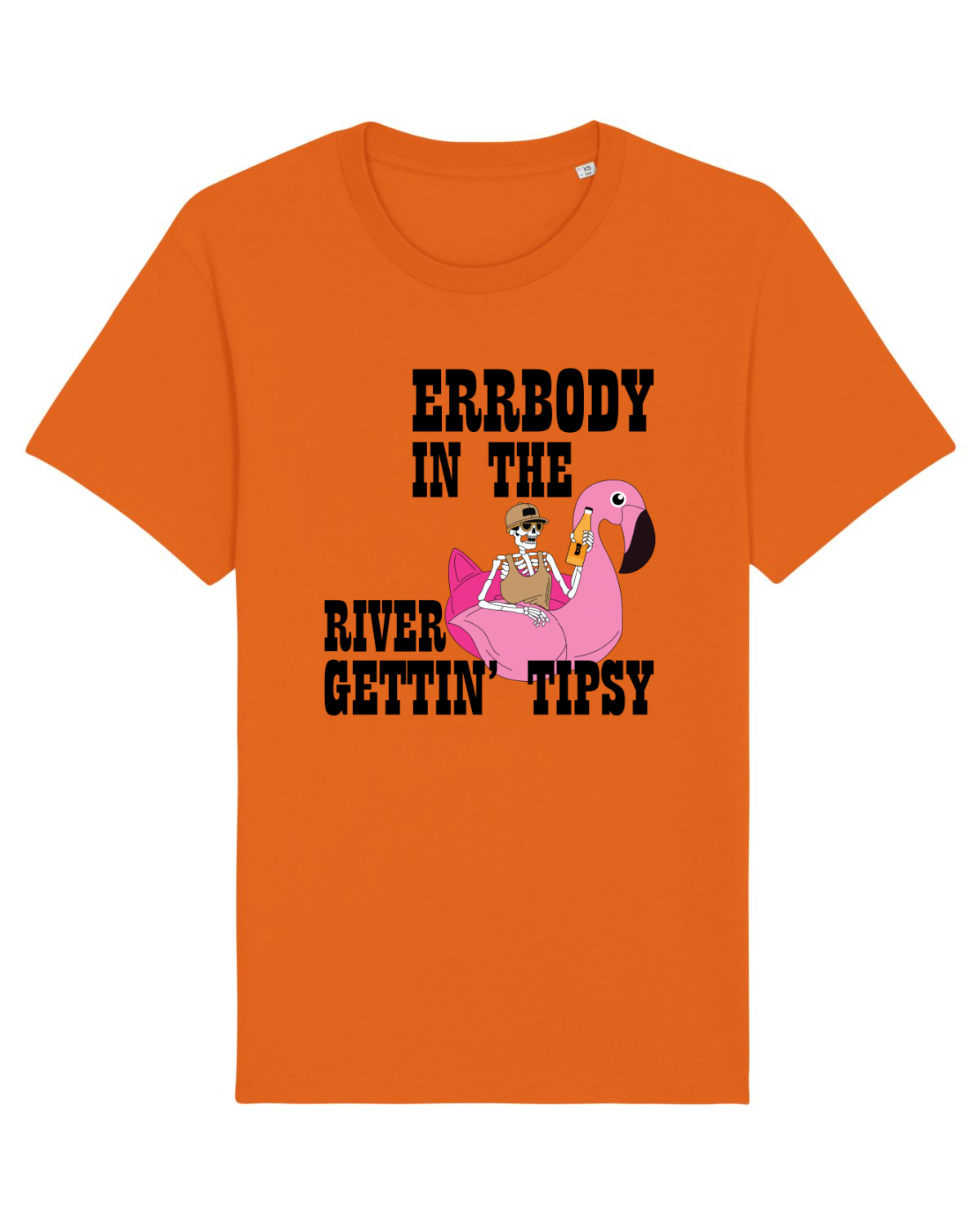 Tricou mânecă scurtă Unisex Rocker Bright Orange