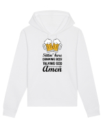 Sittin' Here Drinking Beer Talking God Amen Hanorac Unisex Drummer