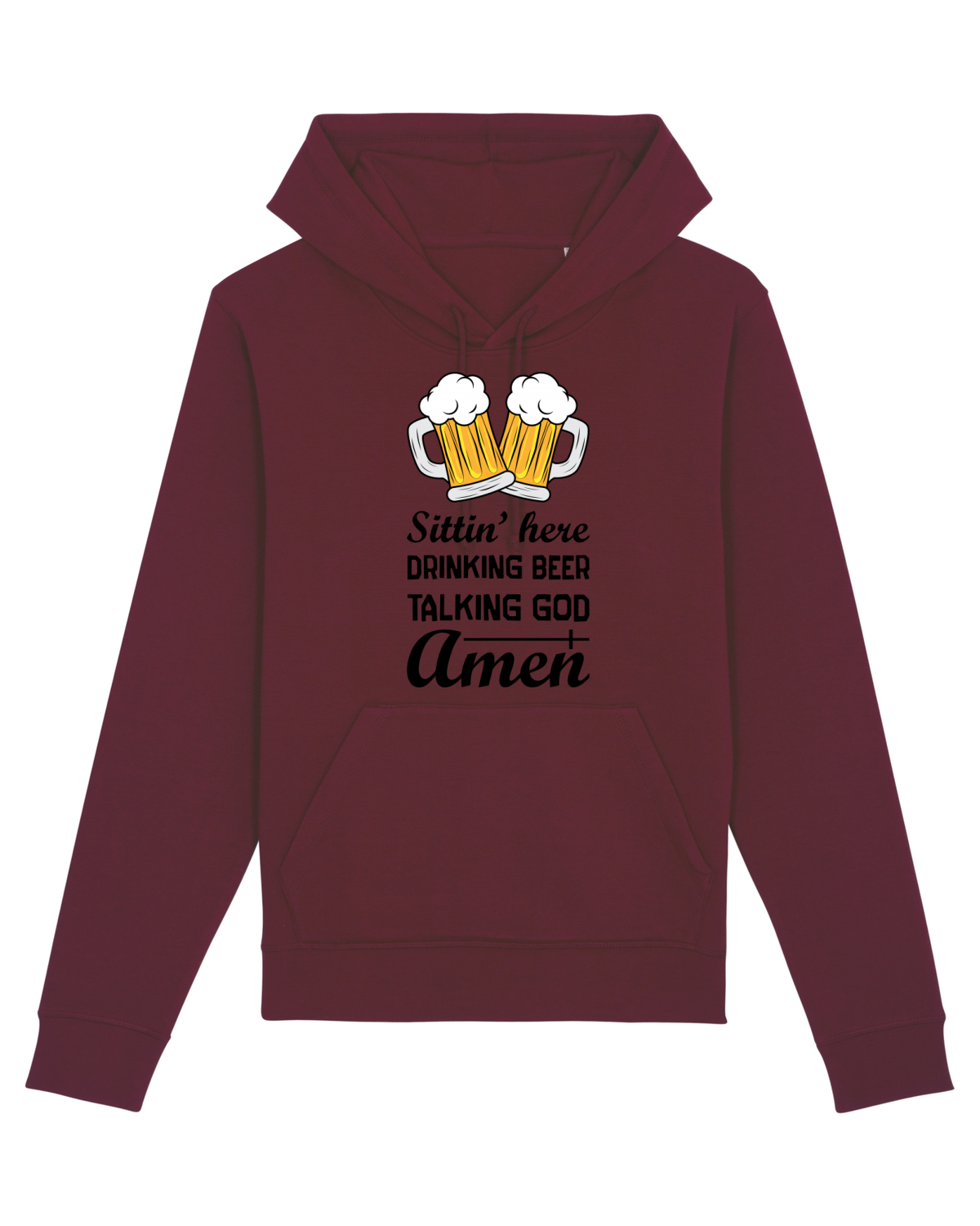 Hanorac Unisex Drummer Burgundy