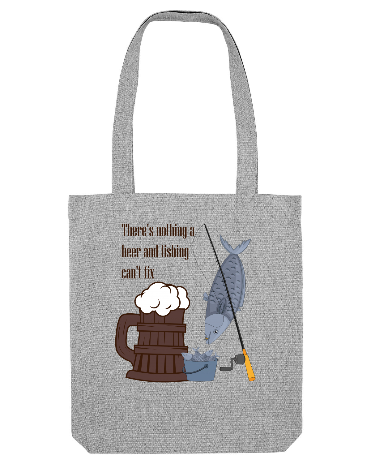 Sacoșă textilă Heather Grey