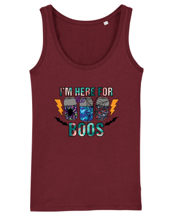 I'm Here For The Boos Burgundy
